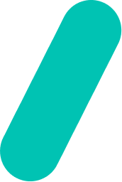 An elongated green color thick line on a 10 degrees angle used for decorative pupose.